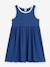 Jurk zonder mouwen marineblauw - vertbaudet enfant 