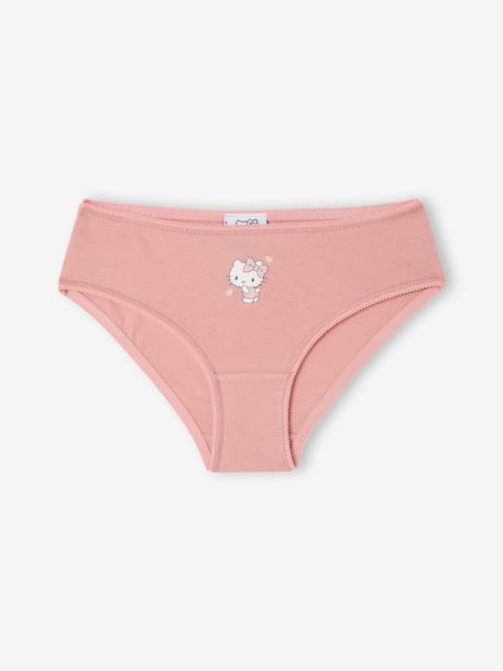 Set van 5 slipjes for girls HELLO KITTY katoen rouge - vertbaudet enfant 