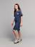 T-shirt jurk marineblauw - vertbaudet enfant 