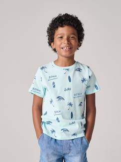 -T-shirt voor jongens met print