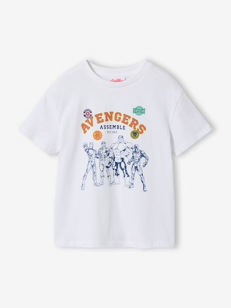 T-shirt AVENGERS korte mouwen jongen wit - vertbaudet enfant 