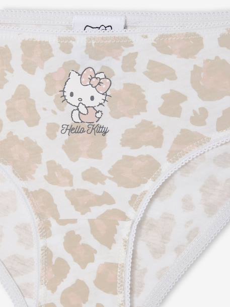Set van 5 slipjes for girls HELLO KITTY katoen rouge - vertbaudet enfant 