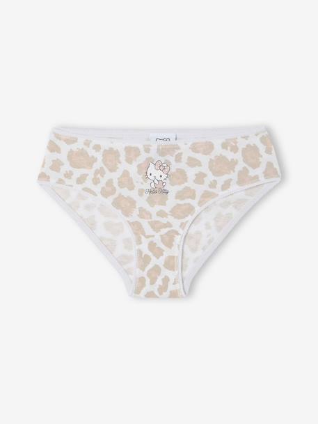 Set van 5 slipjes for girls HELLO KITTY katoen rouge - vertbaudet enfant 