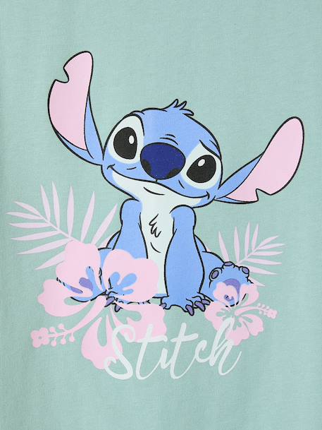 T-shirt met korte mouwen LILO & STITCH blauwgroen - vertbaudet enfant 