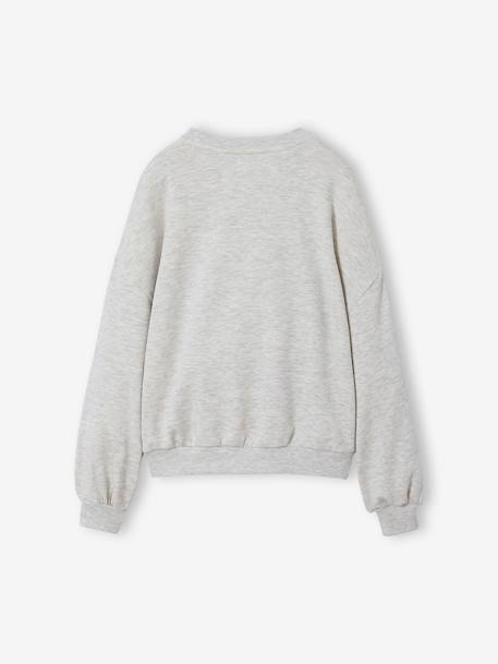 Sport sweater gemêleerd grijs - vertbaudet enfant 