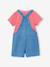 Set met salopet en shirt middenblauw - vertbaudet enfant 