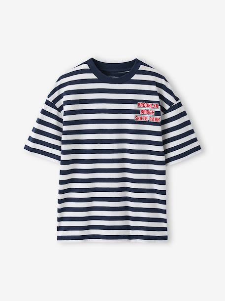 Set van 2 korte en lange pyjama's marineblauw - vertbaudet enfant 