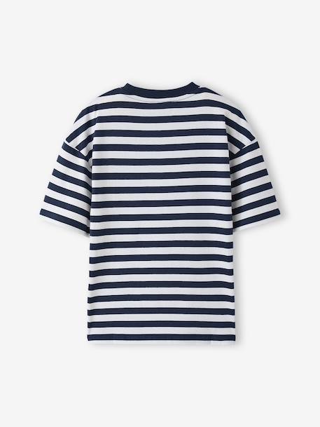 Set van 2 korte en lange pyjama's marineblauw - vertbaudet enfant 