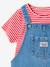 Set met salopet en shirt middenblauw - vertbaudet enfant 