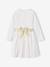 Set met skaterjurk bolero en haarband saliegroen+wit - vertbaudet enfant 