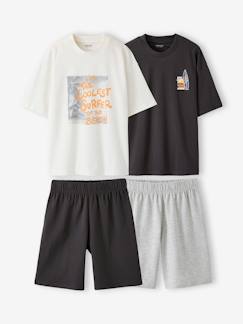 -Set van 2 pyjama zwemshort surf