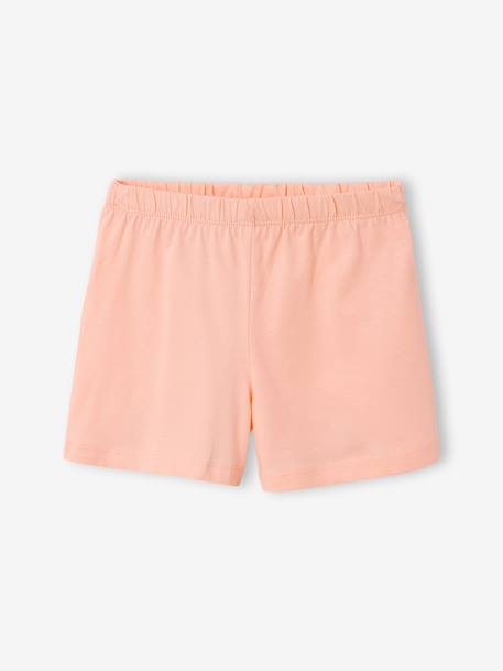 Set van 2 pyjamashorty's met hartjes ecru - vertbaudet enfant 