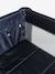 Opvouwbaar babybed 2 hoogtes van ligging antraciet+marineblauw - vertbaudet enfant 