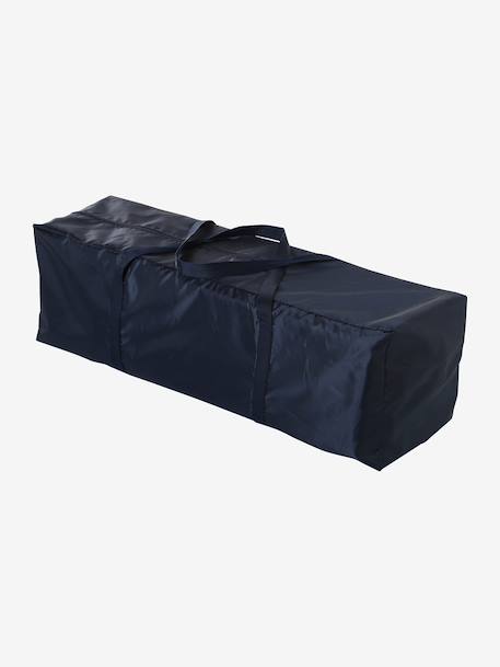 Opvouwbaar babybed 2 hoogtes van ligging antraciet+marineblauw - vertbaudet enfant 