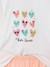 Set van 2 pyjamashorty's met hartjes ecru - vertbaudet enfant 