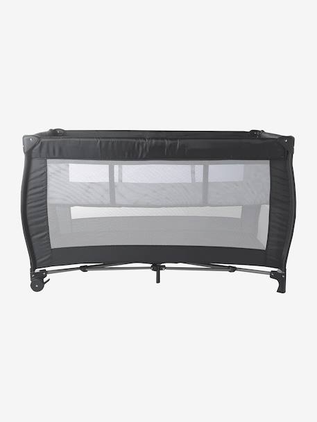 Opvouwbaar babybed 2 hoogtes van ligging antraciet+marineblauw - vertbaudet enfant 