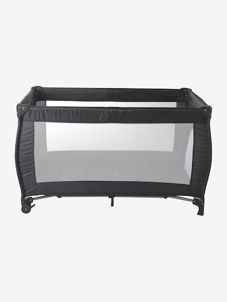 Opvouwbaar babybed 2 hoogtes van ligging antraciet+marineblauw - vertbaudet enfant 