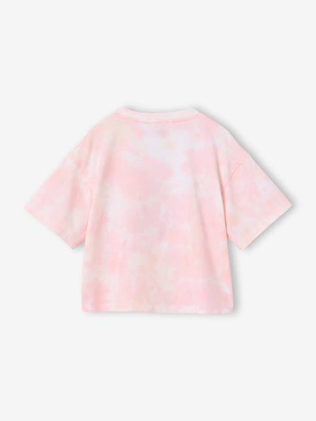 T-shirt met korte mouwen SQUISHMALLOWS rozen - vertbaudet enfant 