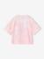 T-shirt met korte mouwen SQUISHMALLOWS rozen - vertbaudet enfant 
