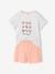 Set van 2 pyjamashorty's met hartjes ecru - vertbaudet enfant 