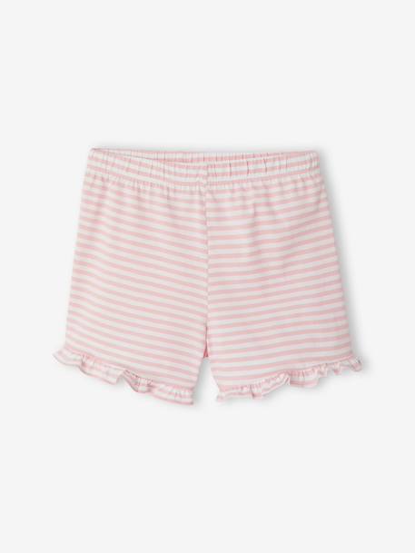 Set van 2 pyjamashorty's. rozen - vertbaudet enfant 