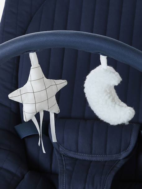 Transat met Babydream-boog beige, bedrukt+ecru+grijs/wit+lindegroen+marineblauw - vertbaudet enfant 