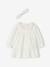 Set met jurk en haarband ecru - vertbaudet enfant 