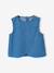 Set met korte broek en top van licht denim middenblauw - vertbaudet enfant 