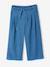 Set met korte broek en top van licht denim middenblauw - vertbaudet enfant 