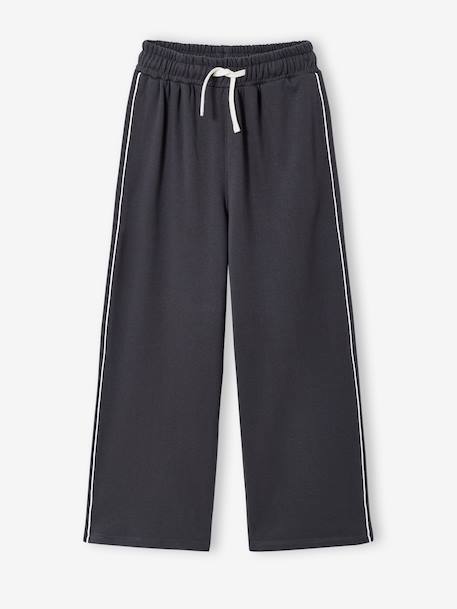 Wijde joggingbroek antraciet - vertbaudet enfant 