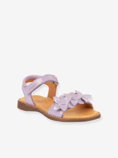 Leren sandalen voor meisjes LORE FLOWERS FRODDO  - vertbaudet enfant