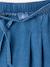 Set met korte broek en top van licht denim middenblauw - vertbaudet enfant 
