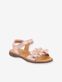 Leren sandalen voor meisjes LORE FLOWERS FRODDO  - vertbaudet enfant