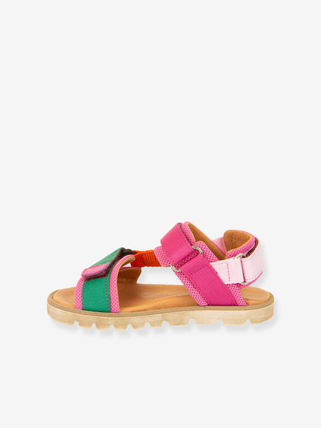 Sandalen met klittenband voor jongens KE FLASH FRODDO aqua+blauw+felblauw+fuchsia+marineblauw+meerkleurig+roze (poederkleur)+zwart - vertbaudet enfant 