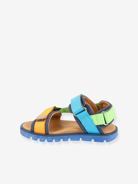 Sandalen met klittenband voor jongens KE FLASH FRODDO aqua+blauw+felblauw+fuchsia+marineblauw+meerkleurig+roze (poederkleur)+zwart - vertbaudet enfant 