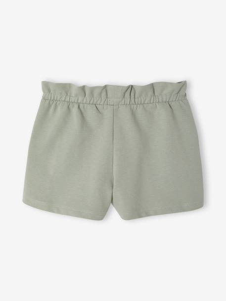 Set van 2 meisjesshorts blauwgroen+mandarijn+marineblauw - vertbaudet enfant 