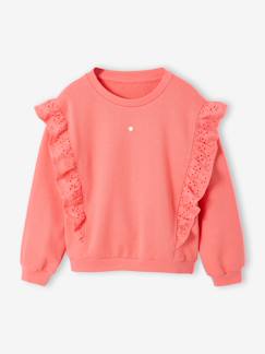 -Fantasie sweater met ruches