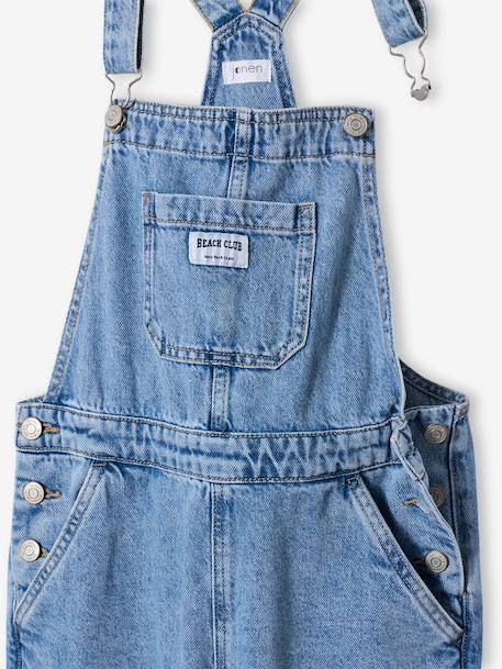Salopet meisjes denim lichtblauw - vertbaudet enfant 
