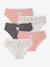 Set van 5 slipjes for girls HELLO KITTY katoen rouge - vertbaudet enfant 