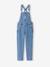 Salopet meisjes denim lichtblauw - vertbaudet enfant 