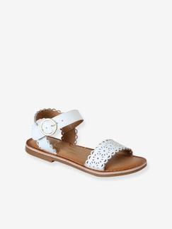 -Sandalen meisjes leer gesp
