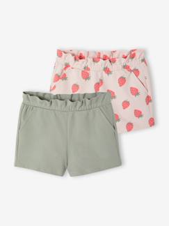 -Set van 2 meisjesshorts