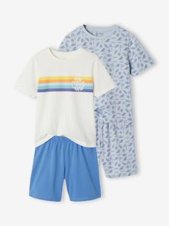 Jongens-Set van 2 pyjamashorts surf