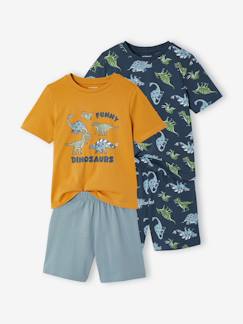 -Set van 2 pyjamashorts dino