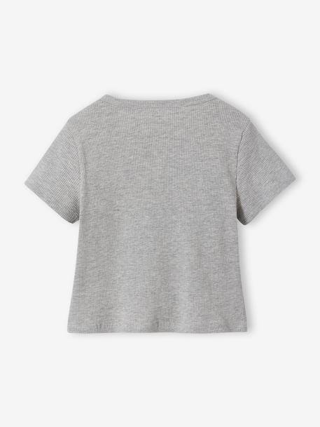 Set van 2 korte en lange pyjama's gemêleerd grijs - vertbaudet enfant 