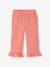 Set met blouse en broek met ruches koraal - vertbaudet enfant 