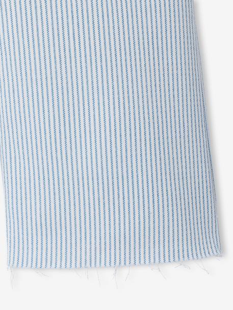 Meisjes  van katoen blauw, gestreept - vertbaudet enfant 