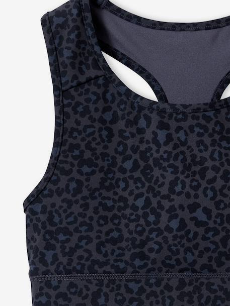 Meisjesset met beha en legging antraciet - vertbaudet enfant 