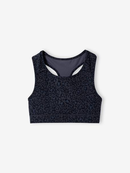 Meisjesset met beha en legging antraciet - vertbaudet enfant 