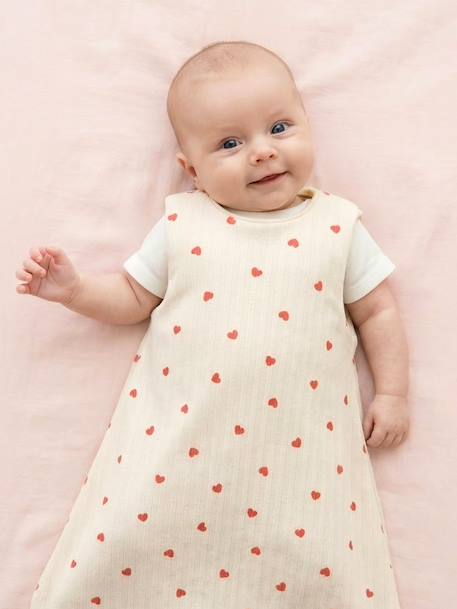 MON COEUR zomer trappelzak baby ecru - vertbaudet enfant 